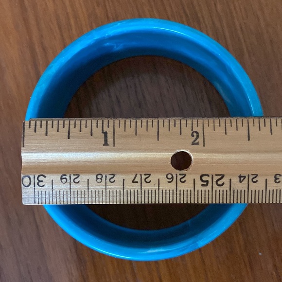 VTG Set of 4 Wooden& Plastic Bangles - Picture 8 of 10